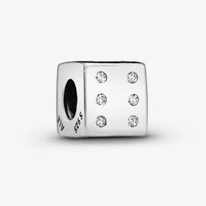 Pandora Sparkling Dice Charm